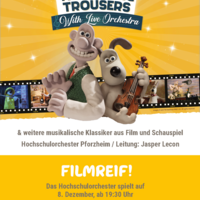 Ein Abend zwischen Klassik und Kino: Hochschulorchester Pforzheim wird „filmreif“