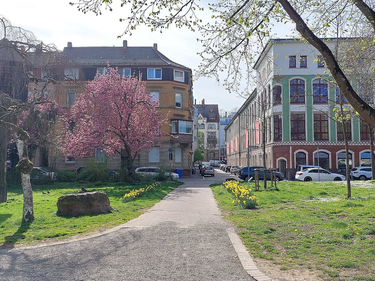 Frühlingsbild Bleichstraße 7