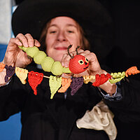 Gute Nacht, kleine Raupe