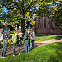 Klima-Spaziergang in der Woche der Klimaanpassung