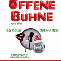 Offene Bühne im Cafe Roland