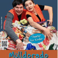 Kinderprogramm: das Theater Budenzauber spielt "Mülldorado“