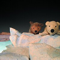 Kleiner Eisbär, lass mich nicht allein! © Figurentheater Phönix, Photo: Figurentheater Phönix Kleiner Eisbär, lass mich nicht allein!