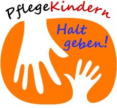 Logo: Pflegekindern Halt geben!