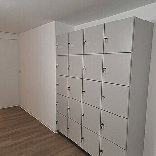 Schließfachschränke - copyright:Stadt Pforzheim