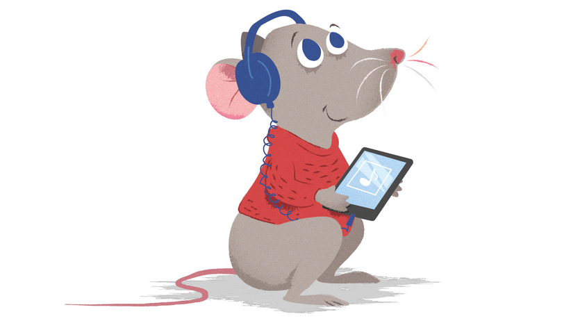 Bild Merle Mediamaus - copyright: Stadtbibliothek Pforzheim - Ersteller: Ina Pöhm