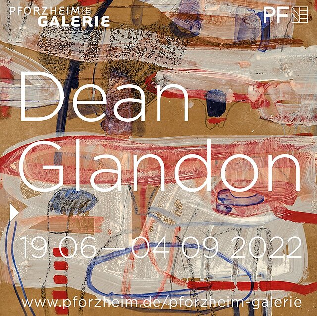 Ausstellungsplakat "Dean Glandon" - copyright:Stadt Pforzheim