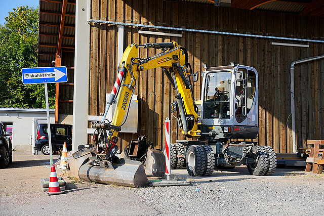 Bagger - copyright:Stadt Pforzheim