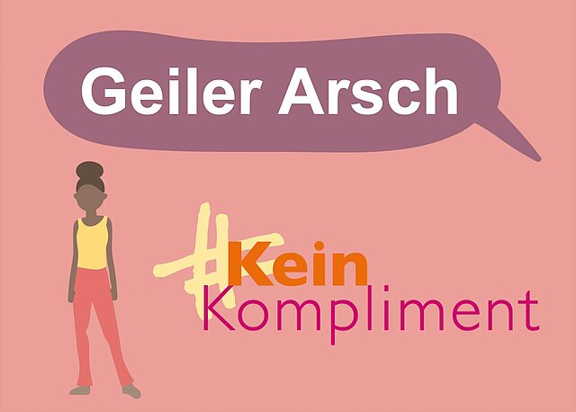 Logo #keinkompliment - copyright:(c) Aktionsbündnis #keinkompliment