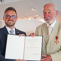 OB Peter Boch und Rolf Constantin