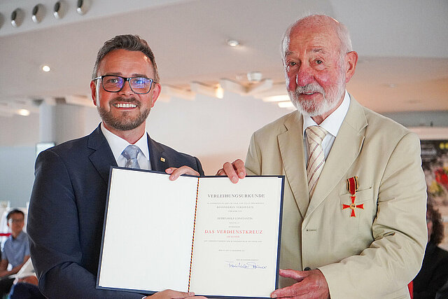 OB Peter Boch und Rolf Constantin