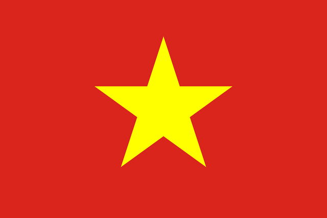 Graphik: Vietnam-Fahne - copyright:Pixabay