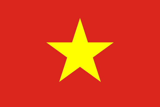 Graphik: Vietnam-Fahne - copyright:Pixabay