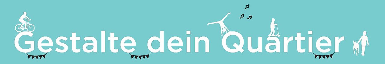 Flyer der Aktion: "Gestalte dein Quartier" - copyright:Stadt Pforzheim