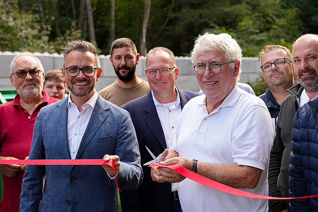 Eröffnung Grüngutannahmestelle Büchenbronn
