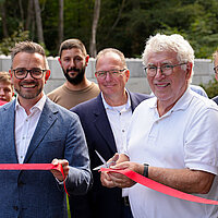 Eröffnung Grüngutannahmestelle Büchenbronn