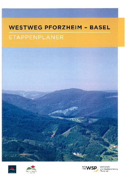 Westweg Etappenplaner Titel des Westweg Etappenplaners
