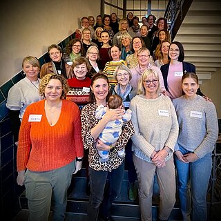 Gruppenbild Teilnehmerinnen Mentoring-Programm 2023 - copyright:Stadt Pforzheim, Gleichstellungsstelle