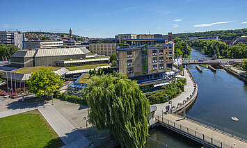 Ansicht: Das Parkhotel beim CongressCentrum Pforzheim Location Meeting Tagung - Foto Mende