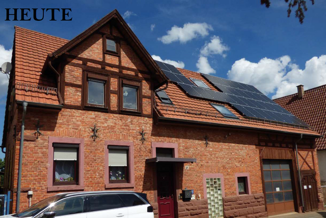 Farbfoto: Wilhelmstraße 4, Außenansicht - copyright:denk-mal!-Tour Hohenwart