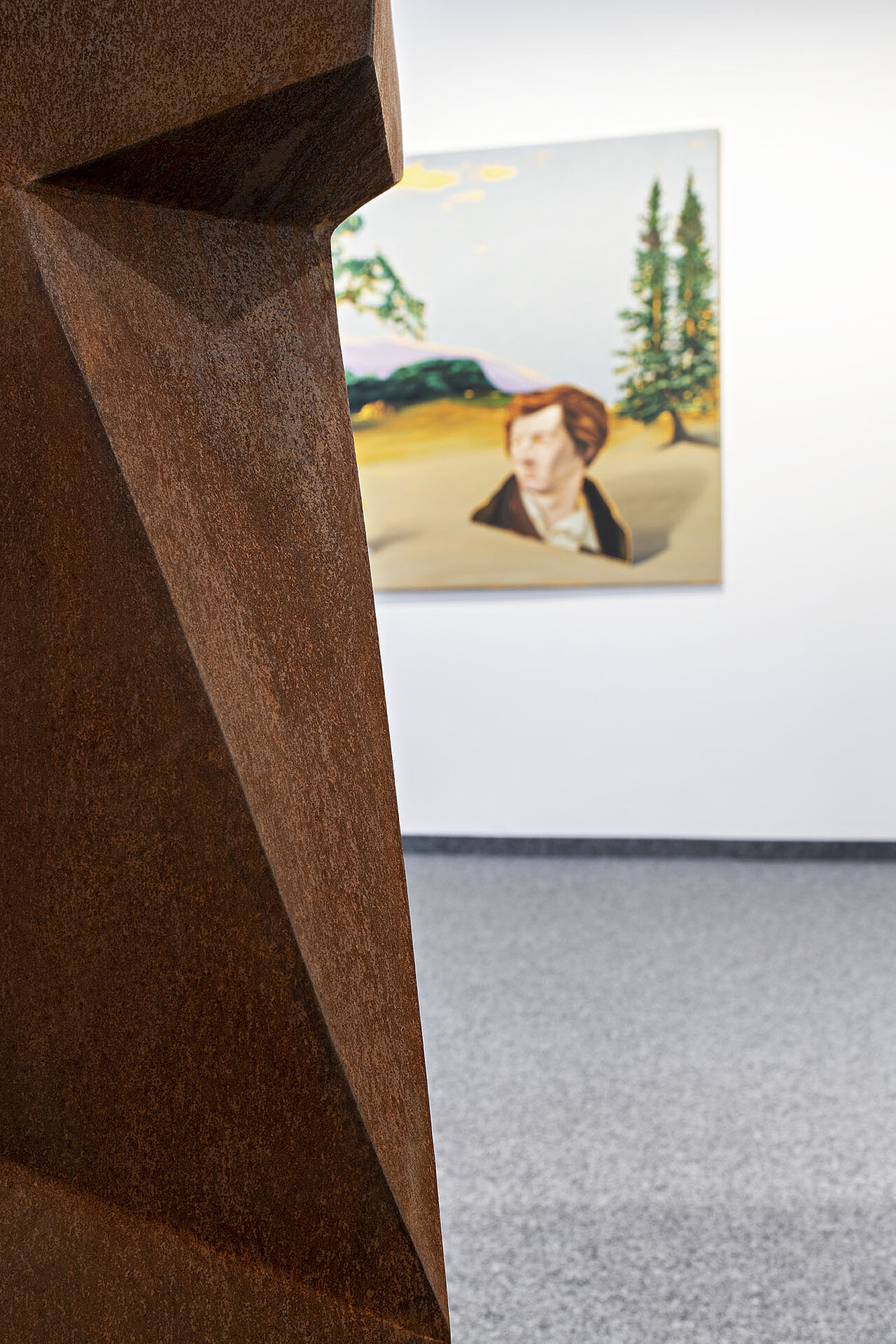 Ausstellungsansicht in der Pforzheim Galerie, Foto Winfried Reinhardt