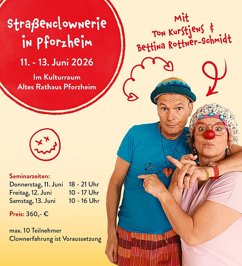 Strassenclownerie - copyright: Bettina Rottner-Schmidt - Ersteller: Bettina Rottner-Schmidt