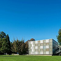 Eine Ikone moderner Architektur - das Reuchlinhaus von Manfred Lehmbruck