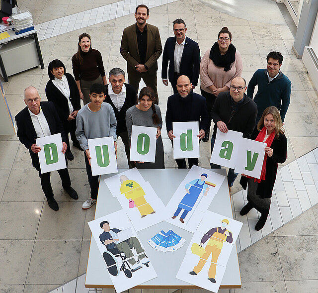 Gruppenbild "DuoDay"