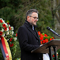 Gedenkveranstaltung Hauptfriedhof
