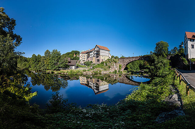 Bogenbrücke Dillweißenstein - Foto: Pierre Johne Bogenbrücke Dillweißenstein - Foto: Pierre Johne