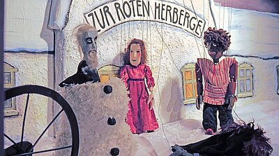 Foto von der Aufführung "Zur Roten Herberge"
