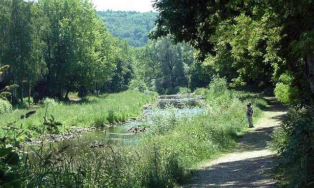 Symbolbild: Pforzheim Flusslandschaft