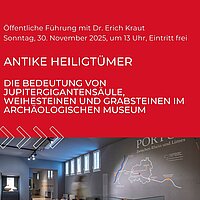 Sonderführung im Archäologischen Museum