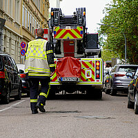 Abschleppaktion Bleichstraße