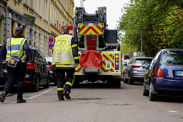 Abschleppaktion Bleichstraße