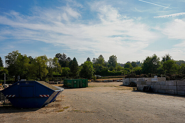 Kompostplatz am Hauptfriedhof - copyright:Stadt Pforzheim