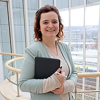 Einzelbild der Social Media-Expertin im Landratsamt