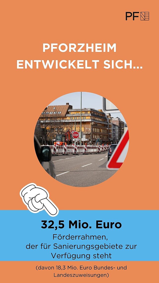 Titelseite sechste Themenwoche Planen, Bauen und Verkehr - copyright:Stadt Pforzheim