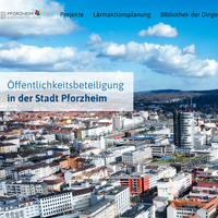 Screenshot der Bürgerbeteiligungsplattform Pforzheim