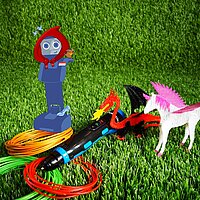 Zeichnen mit dem 3D Stift // Märchen