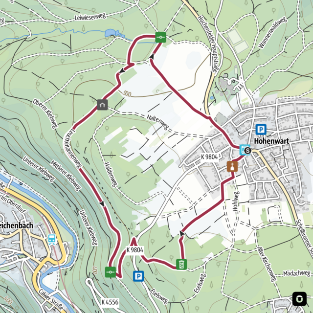 Minimap Jägerrunde - Quelle: Outdooractive Minimap Jägerrunde - Quelle: Outdooractive