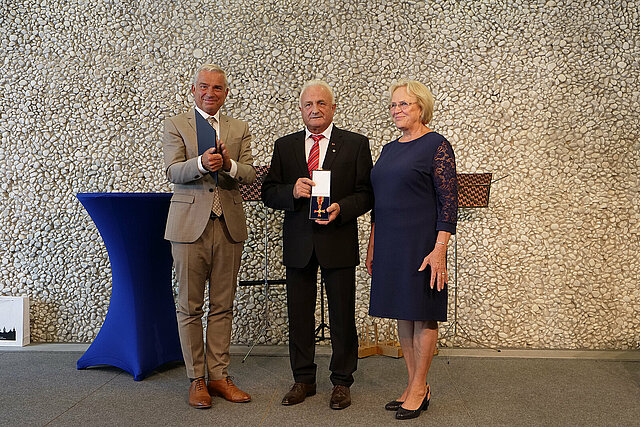 Verleihung Bundesverdienstkreuz Waldemar Meser