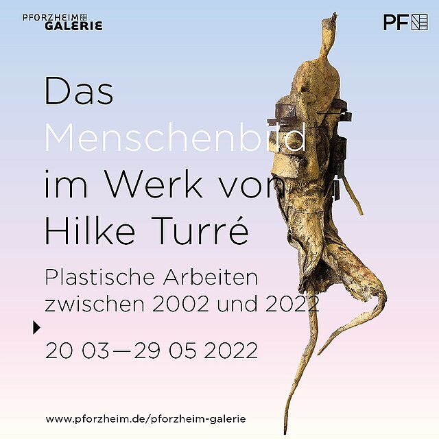 Ausstellungsplakat Hilke Turré - copyright:Stadt Pforzheim