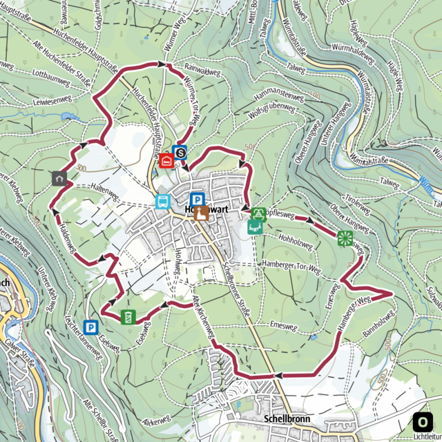 Minimap Familienrunde - Quelle: Outdooractive Minimap Familienrunde - Quelle: Outdooractive