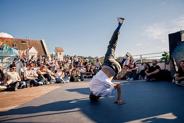 Breakdance Auftritt 