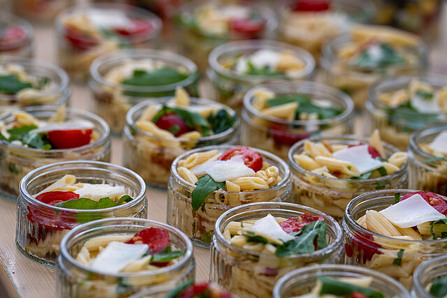 Nudeln im Glas - copyright:Stadt Pforzheim