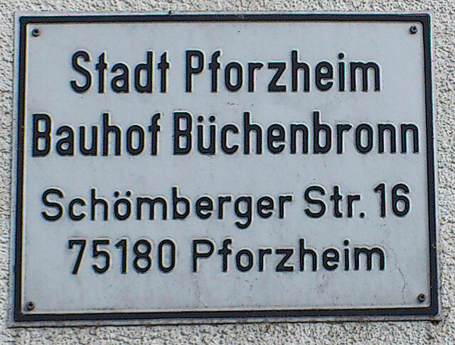 Dieses Bild zeigt das Schild.