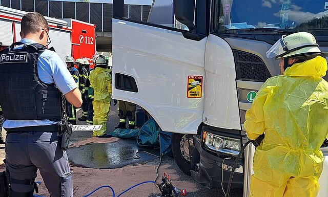 Unfall auf der BAB