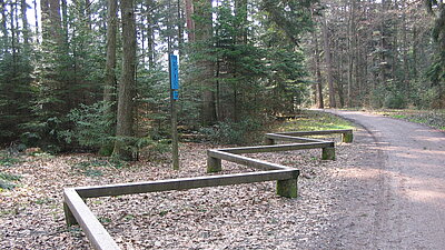 Sportgerät Waldsportpfad Büchenbronn (Foto: Keitel, AfU)