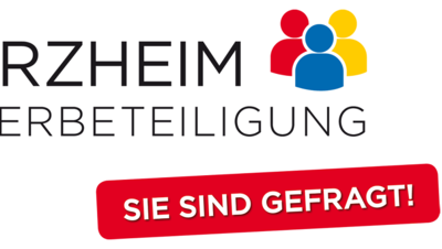 Logo: Pforzheim Bürgerbeteiligung - Sie sind gefragt!